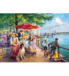 Cherry Pazzi Berlin-Havelcafe 1000-teiliges Puzzle