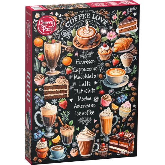 Puzzle Cherry Pazzi Kaffeepause 1000 Teile