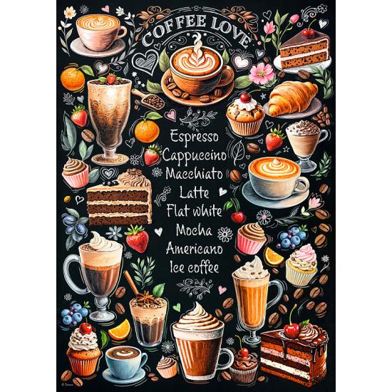 Puzzle Cherry Pazzi Kaffeepause 1000 Teile