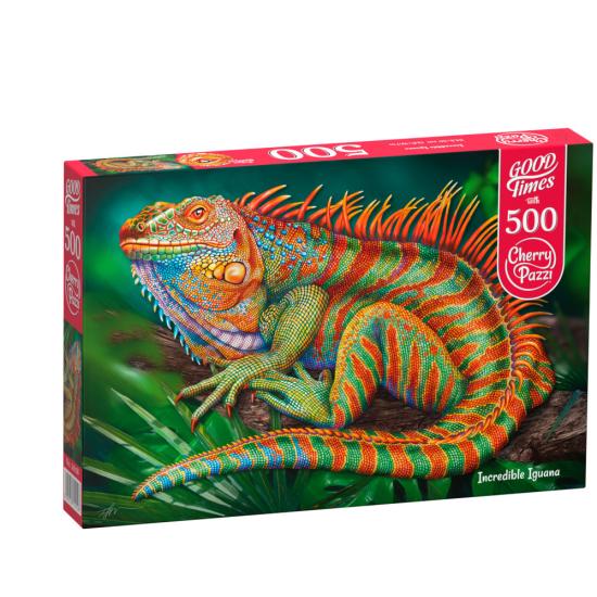 Cherry Pazzi Incredible Iguana Puzzle 500 Teile