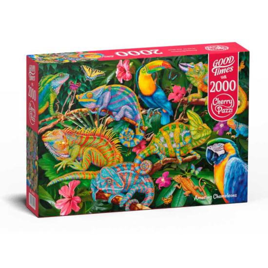Cherry Pazzi Puzzle Unglaubliche Chamäleons 2000 Teile