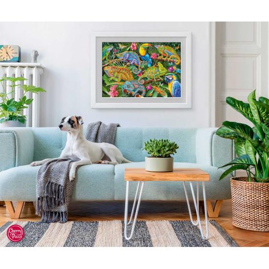 Cherry Pazzi Puzzle Unglaubliche Chamäleons 2000 Teile