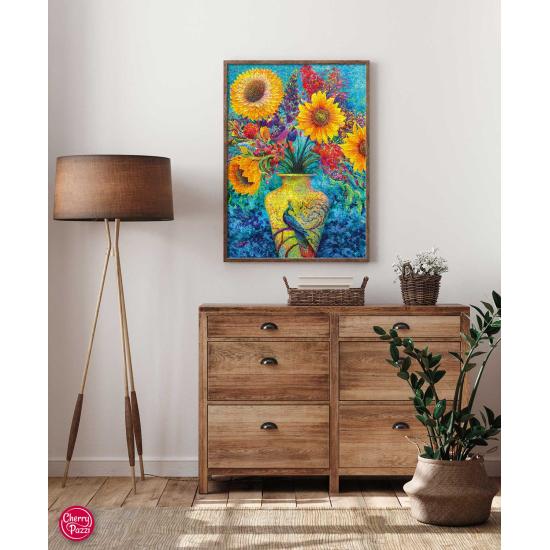 Kirschpazzi-Blütenstand-Puzzle 1000 Teile