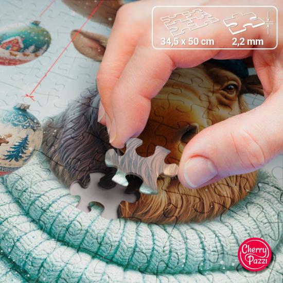 Puzzle Cherry Pazzi It Moose Be Love 500 Teile