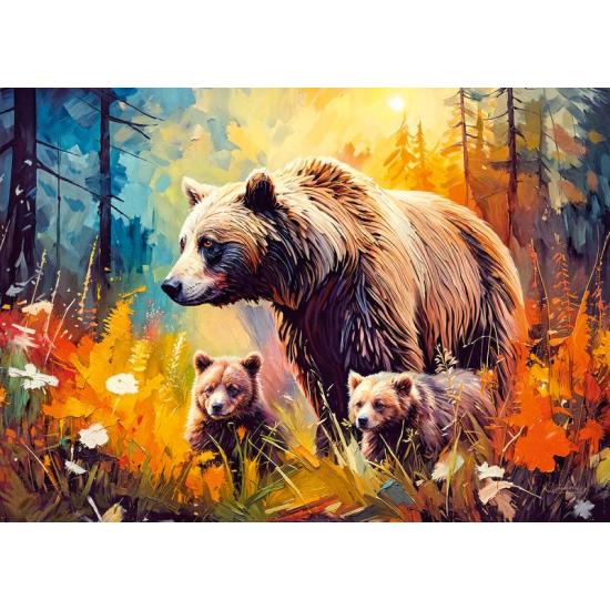 Puzzle Cherry Pazzi Gemeinsam in der Natur 1000 Teile