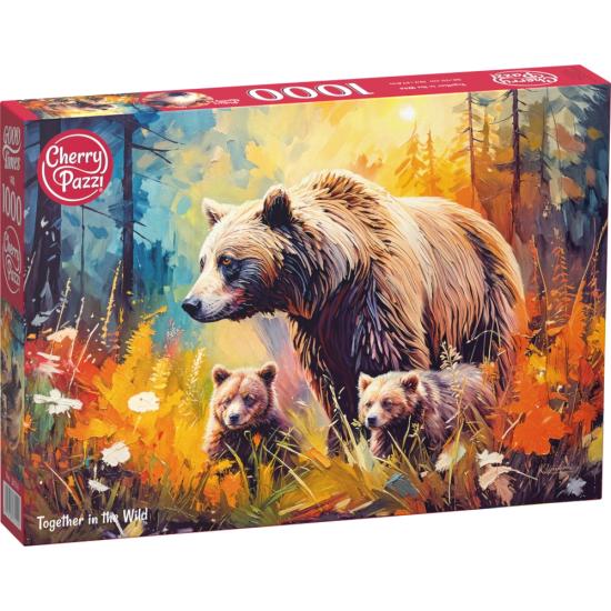 Puzzle Cherry Pazzi Gemeinsam in der Natur 1000 Teile