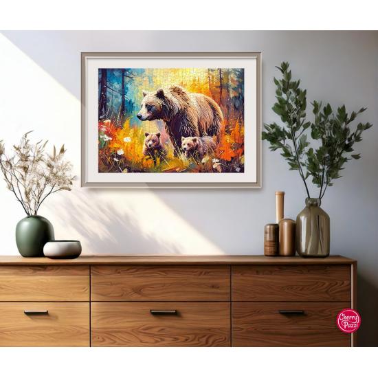 Puzzle Cherry Pazzi Gemeinsam in der Natur 1000 Teile