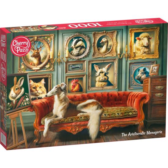 Puzzle Cherry Pazzi Die Aristokratische Menagerie 1000 Teile