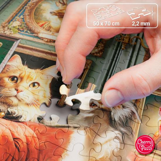 Puzzle Cherry Pazzi Die Aristokratische Menagerie 1000 Teile