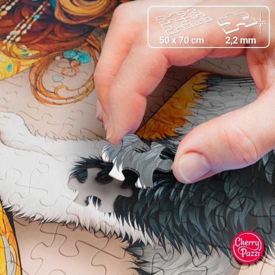 Puzzle Cherry Pazzi Die Schöne Und Das Biest 1000 Teile