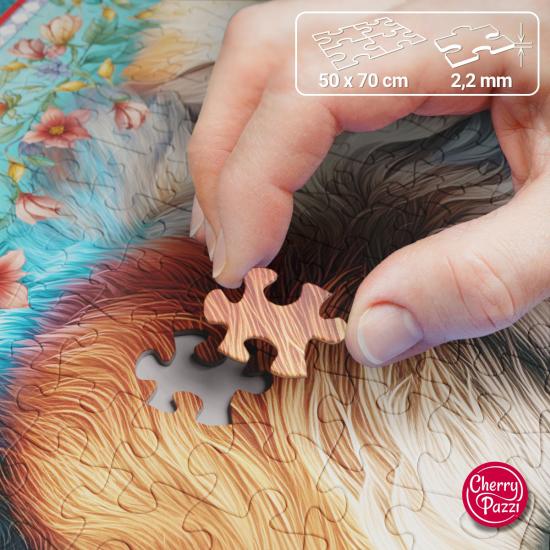 Puzzle Cherry Pazzi Die Königliche Karte 1000 Teile