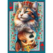 Puzzle Cherry Pazzi Die Königliche Karte 1000 Teile