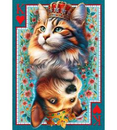 Puzzle Cherry Pazzi Die Königliche Karte 1000 Teile