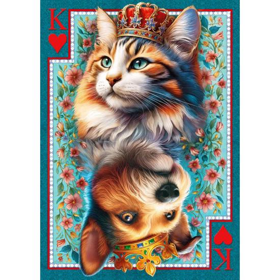 Puzzle Cherry Pazzi Die Königliche Karte 1000 Teile