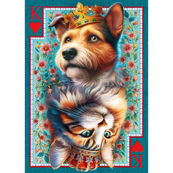 Puzzle Cherry Pazzi Die Königliche Karte 1000 Teile