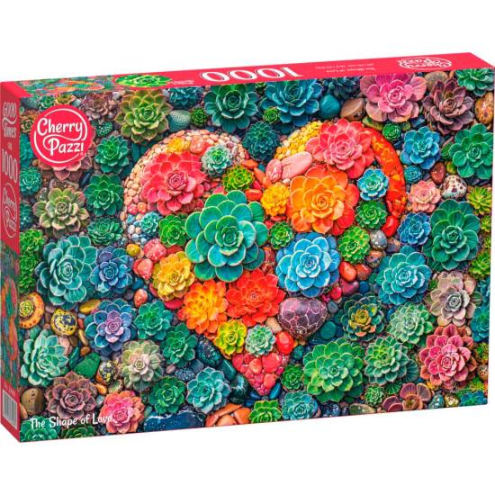 Puzzle Cherry Pazzi Die Form der Liebe 1000 Teile