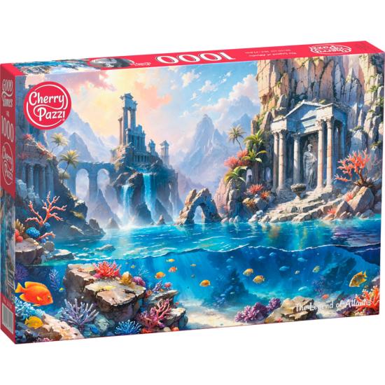 Puzzle Cherry Pazzi Die Legende Von Atlantis 1000 Teile