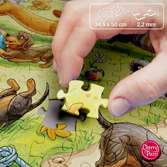 Puzzle Cherry Pazzi Bellen Im Park XXL 300 Teile