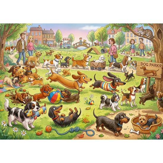 Puzzle Cherry Pazzi Bellen Im Park XXL 300 Teile