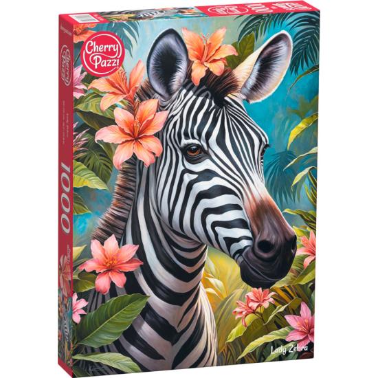 Puzzle Cherry Lady Zebra 1000 Teile