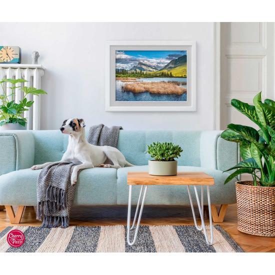 Cherry Pazzi Lake Vermilion, Kanada 1000-teiliges Puzzle