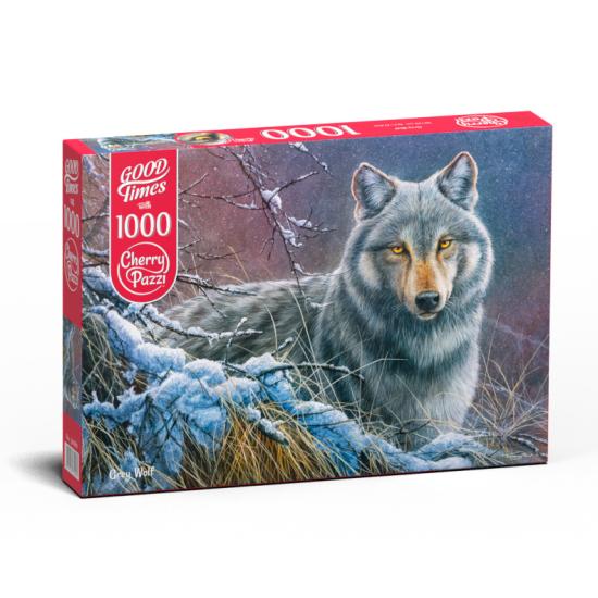Cherry Pazzi Grauer Wolf Puzzle 1000 Teile