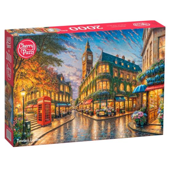 Puzzle Cherry Pazzi Zeitloses London 2000 Teile
