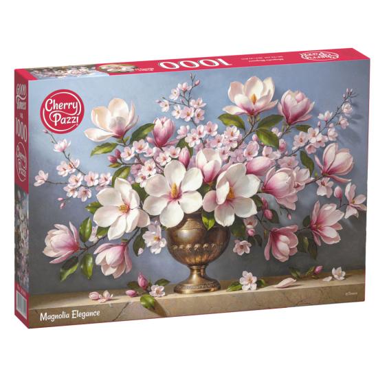 Puzzle Cherry Pazzi Magnolia Elegance 1000 Teile