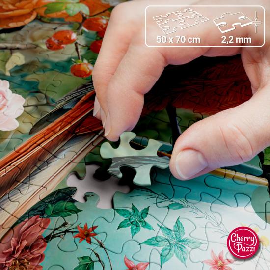 Puzzle Cherry Pazzi Blumenmelodie 1000 Teile