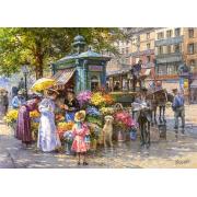 Cherry Pazzi Blumenmarkt Puzzle 1000 Teile