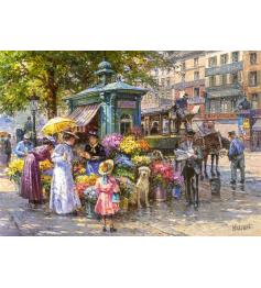 Cherry Pazzi Blumenmarkt Puzzle 1000 Teile