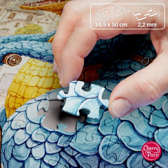 Puzzle Cherry Pazzi Süße Auf Rädern XXL 300 Teile