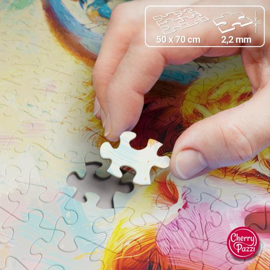 Puzzle Cherry Pazzi Muht in der Luft“, 1000 Teile