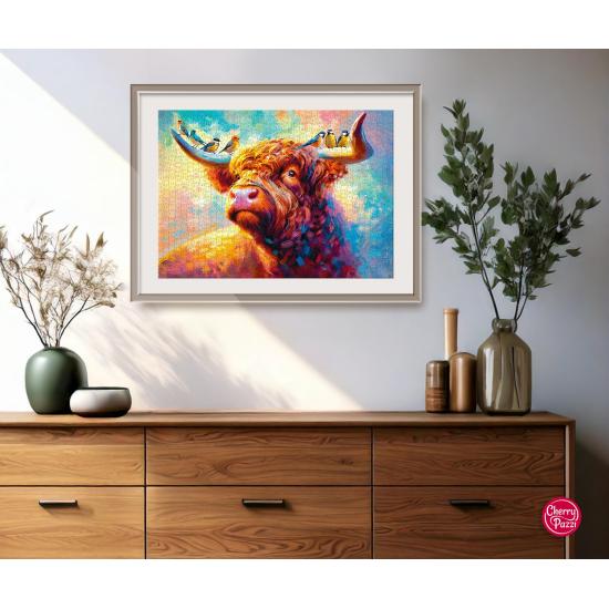 Puzzle Cherry Pazzi Muht in der Luft“, 1000 Teile