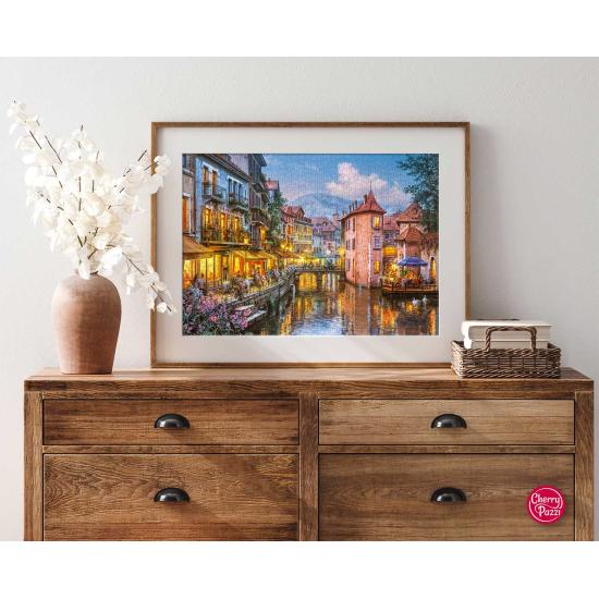 Cherry Pazzi Nacht in Annecy Puzzle 1000 Teile
