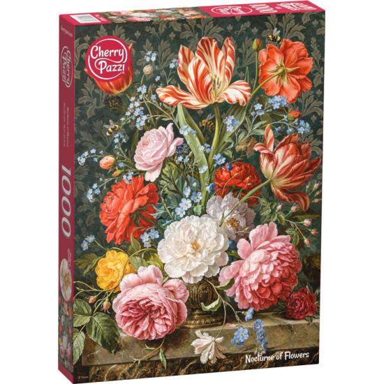 Puzzle Cherry Pazzi Nacht Der Blumen 1000 Teile