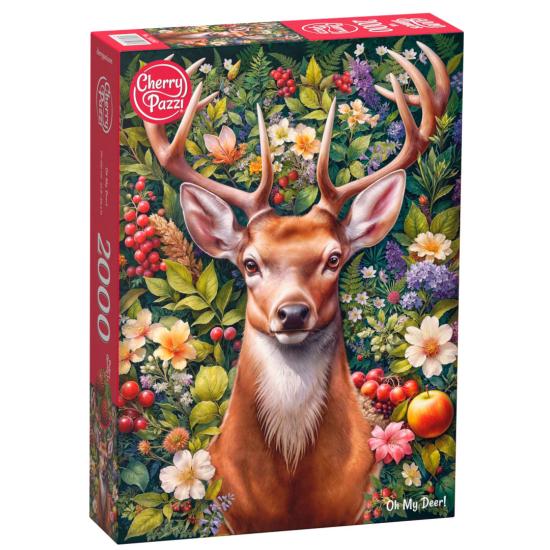 Puzzle Cherry Pazzi Oh My Deer 2000 Teile