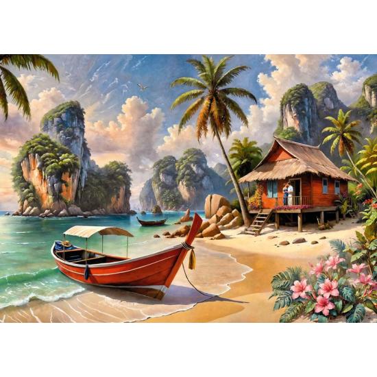 Puzzle  Cherry Pazzi Paradies in Thailand 1000 Teile