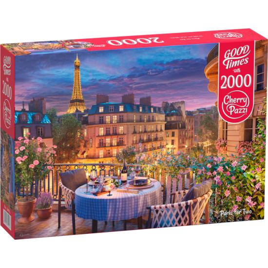 Cherry Pazzi Paris Puzzle für zwei mit 2000 Teilen
