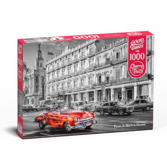 Cherry Pazzi Paseo de Martí in Havanna Puzzle 1000 Teile