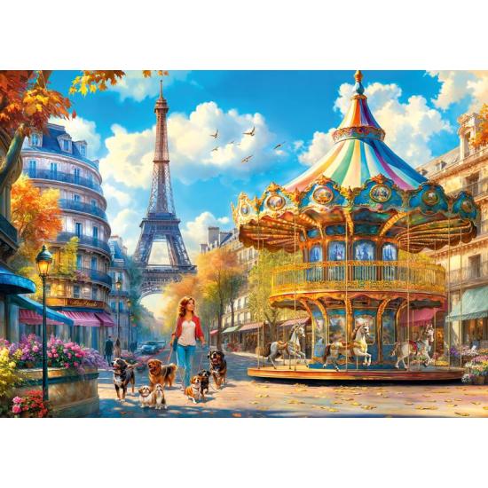 Puzzle Cherry Pazzi Tagesausflug nach Paris 500 Teile Puzzle Cherry Pazzi Tagesausflug nach Paris 500 Teile