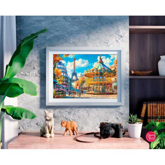 Puzzle Cherry Pazzi Tagesausflug nach Paris 500 Teile Puzzle Cherry Pazzi Tagesausflug nach Paris 500 Teile