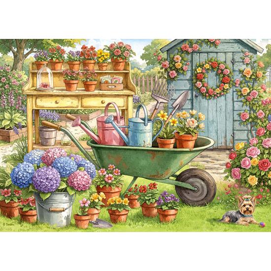 Puzzle Cherry Pazzi Pflanzfreude XXL 300 Teile