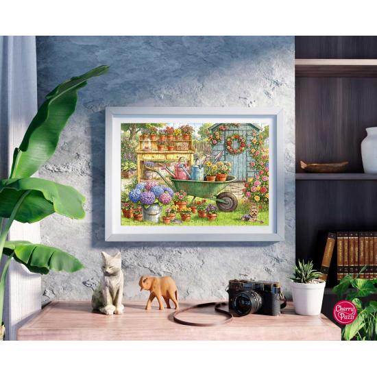 Puzzle Cherry Pazzi Pflanzfreude XXL 300 Teile