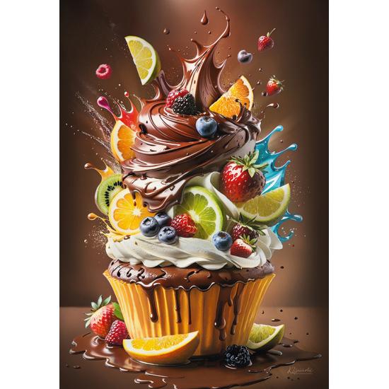Cherry Pazzi Crazy Cupcake Puzzle 500 Teile