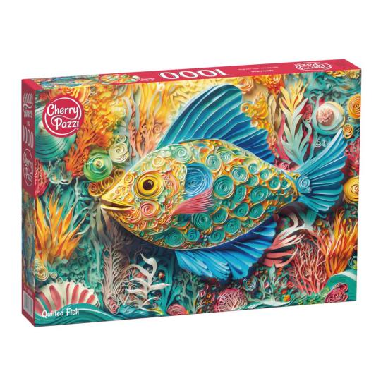 Puzzle Cherry Pazzi Gefiederter Fisch 1000 Teile