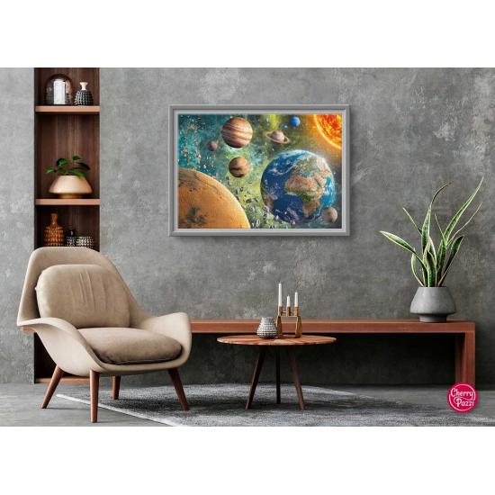 Cherry Pazzi Puzzle Planet Erde im Weltraum 2000 Teile