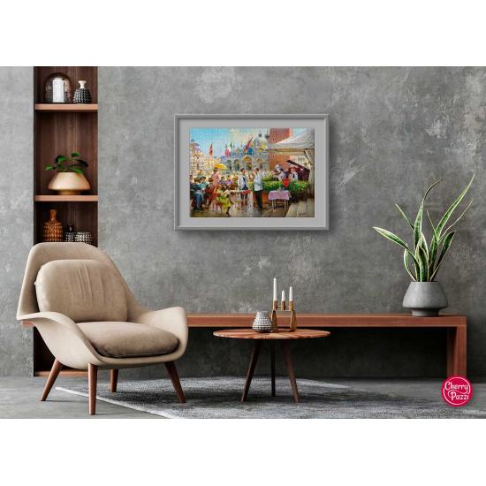 Cherry Pazzi San Marco Square Venedig Puzzle mit 1000 Teilen