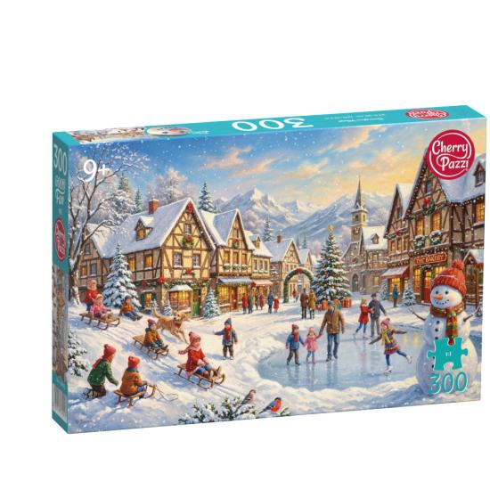 Puzzle Cherry Pazzi Snowglow Village XXL 300 Teile