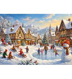 Puzzle Cherry Pazzi Snowglow Village XXL 300 Teile